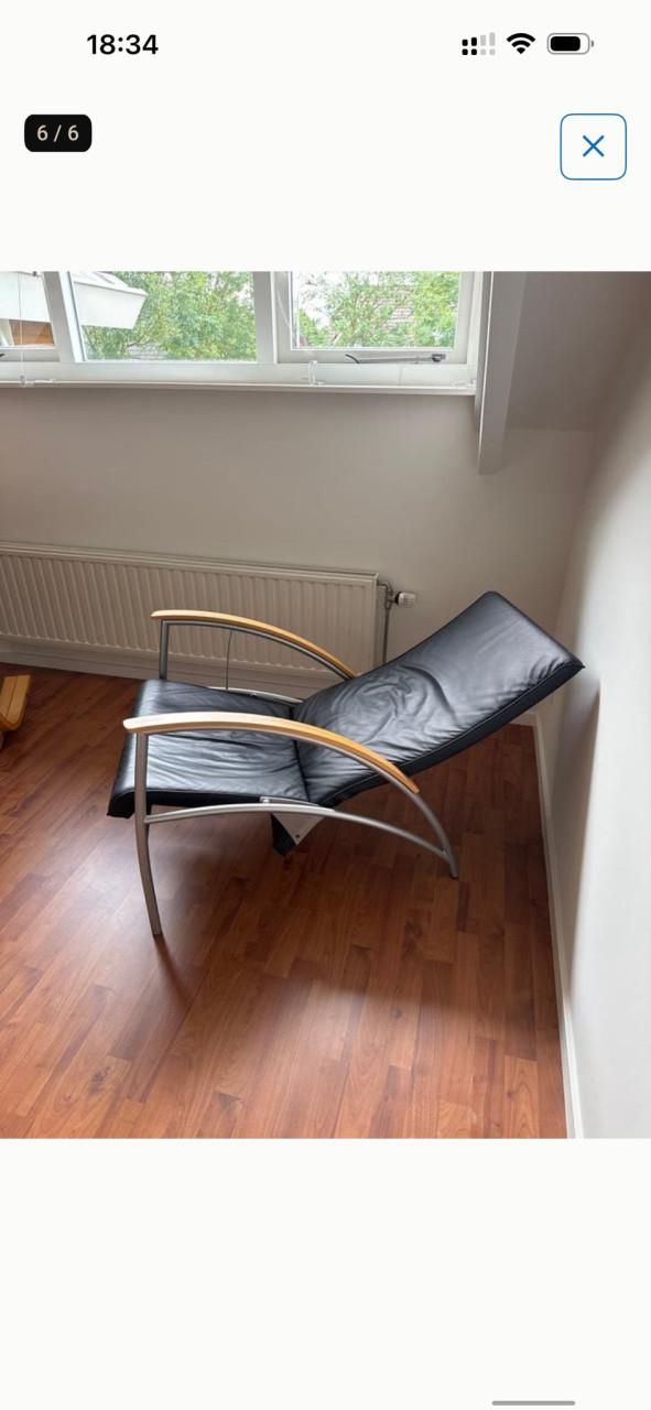 Vintage design lounge stoel