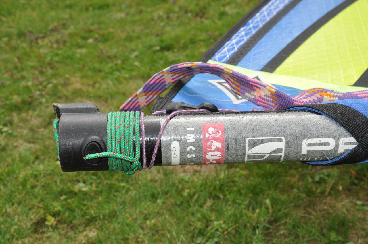 Naish Hokua 5.5m2 complete tuigage