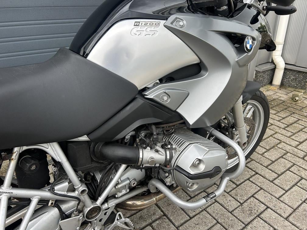 BMW R1200GS uit 2004, topkoffer, net onderhoud gehad, rijklaar €3795,-