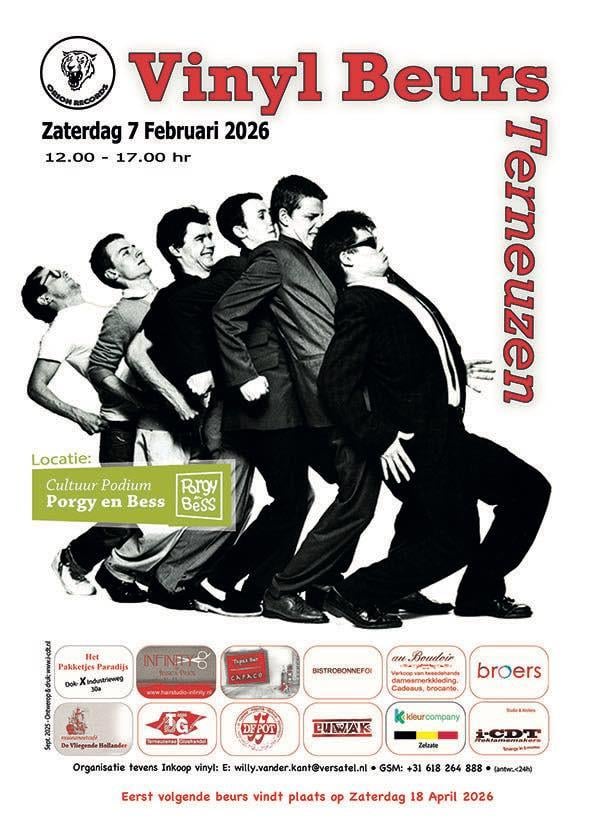 Vinylbeurs in Porgy en Bess te Terneuzen.