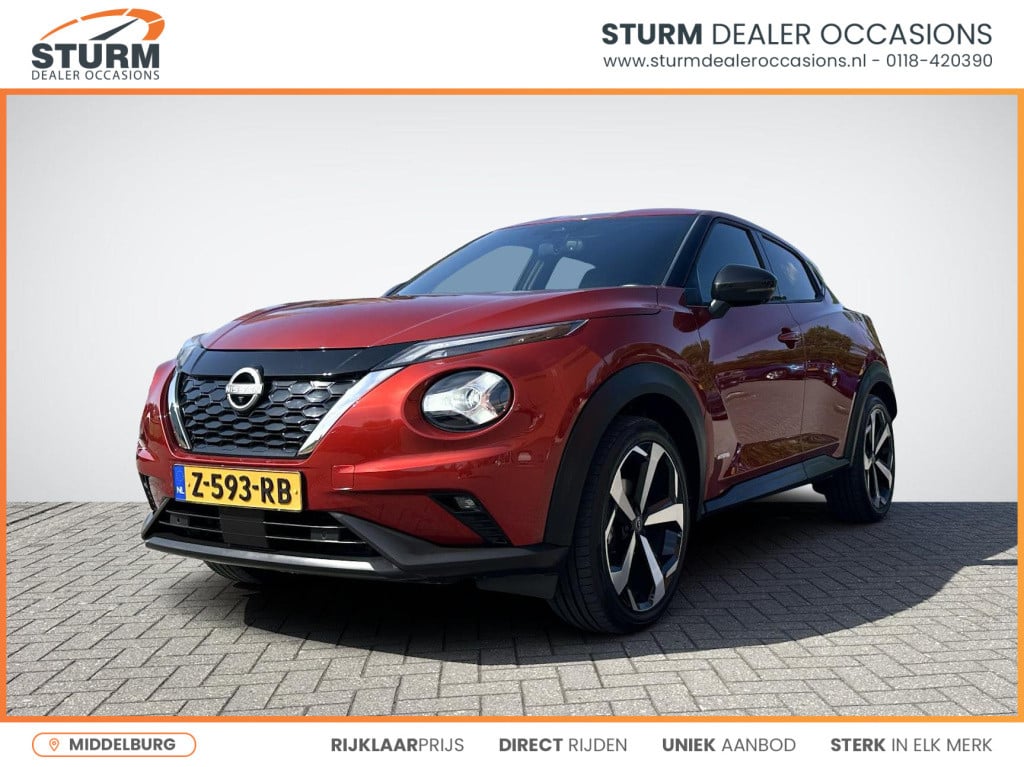 Nissan Juke 1.6 hybrid tekna sound pack | navigatie | 360° camera | adapt. 