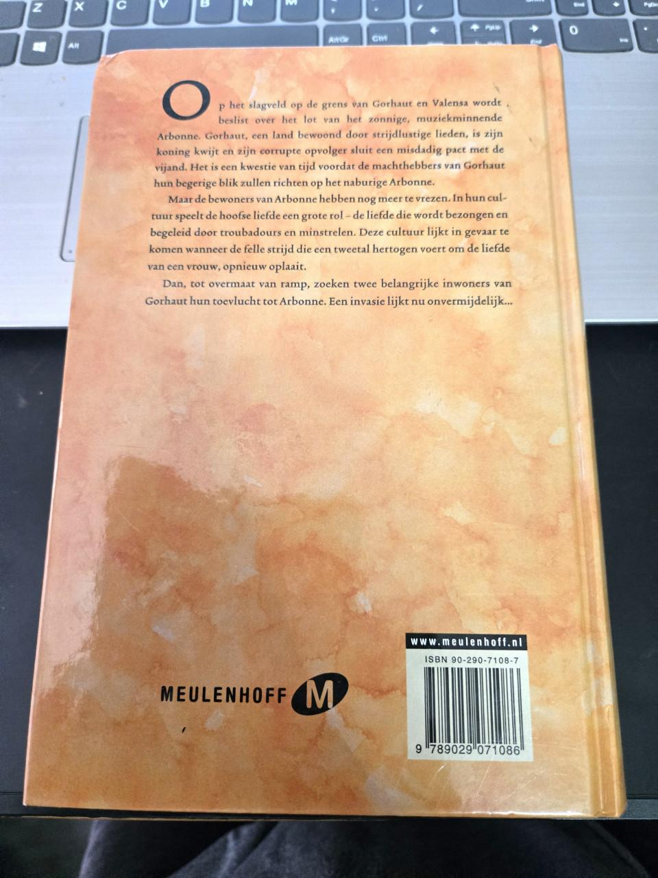 Boek: Een Lofzang voor Arbonne 1e druk 2001