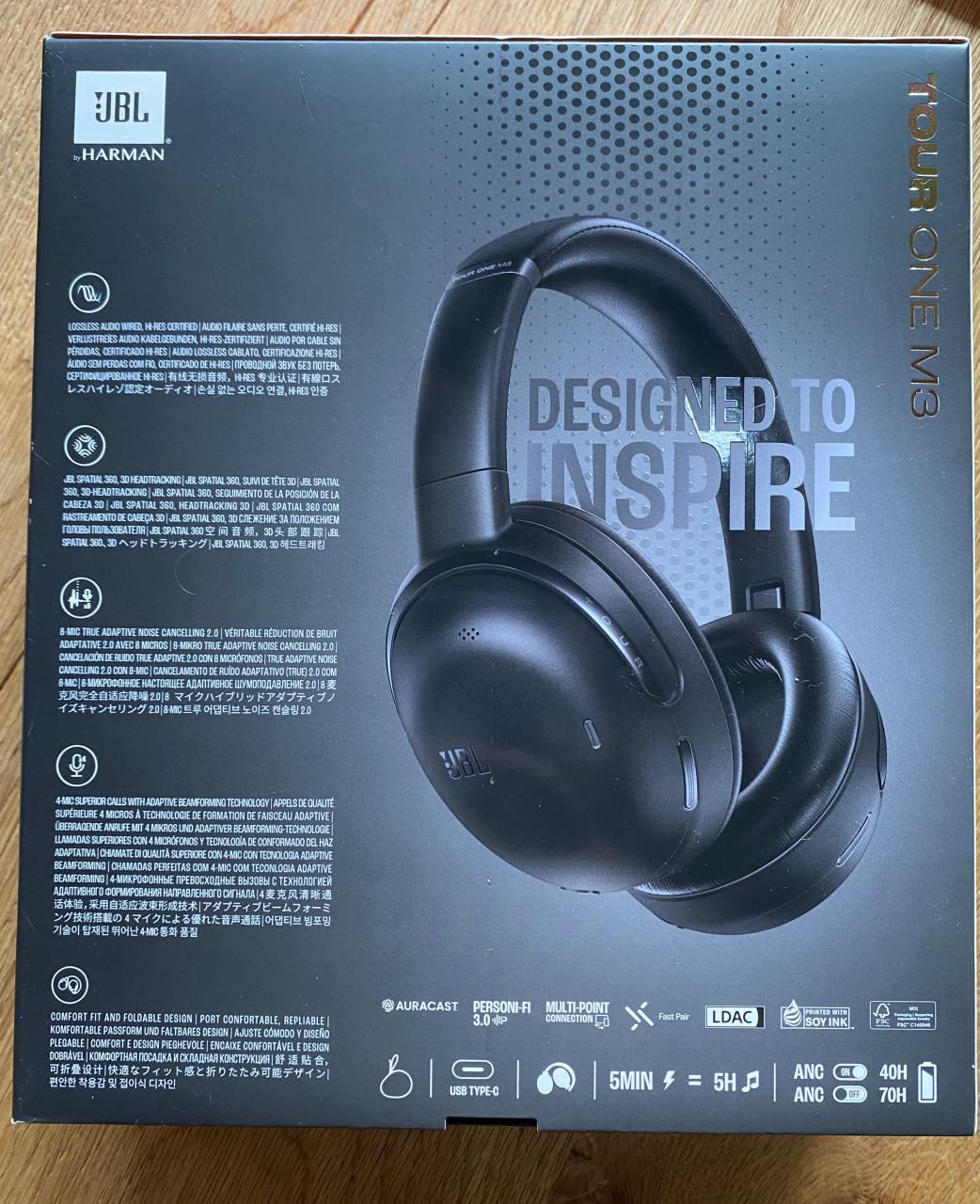 JBL Tour One M3 draadloze koptelefoon