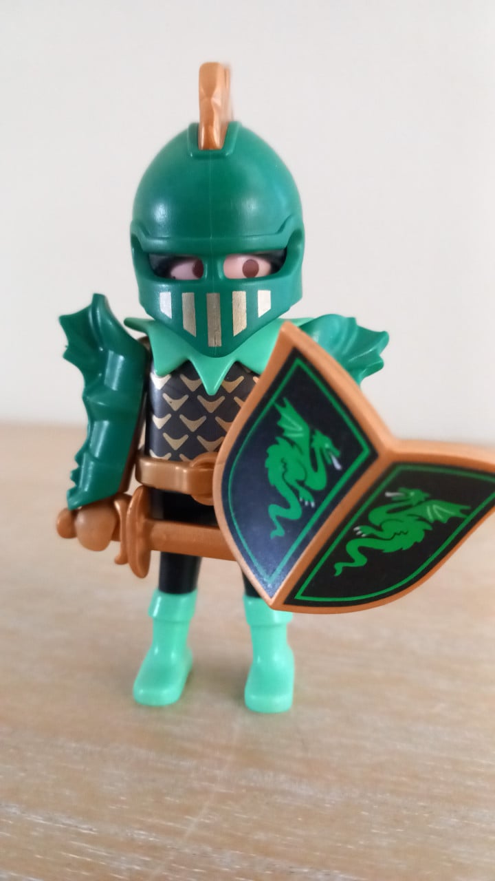 Playmobil groene ridder setnr 4586