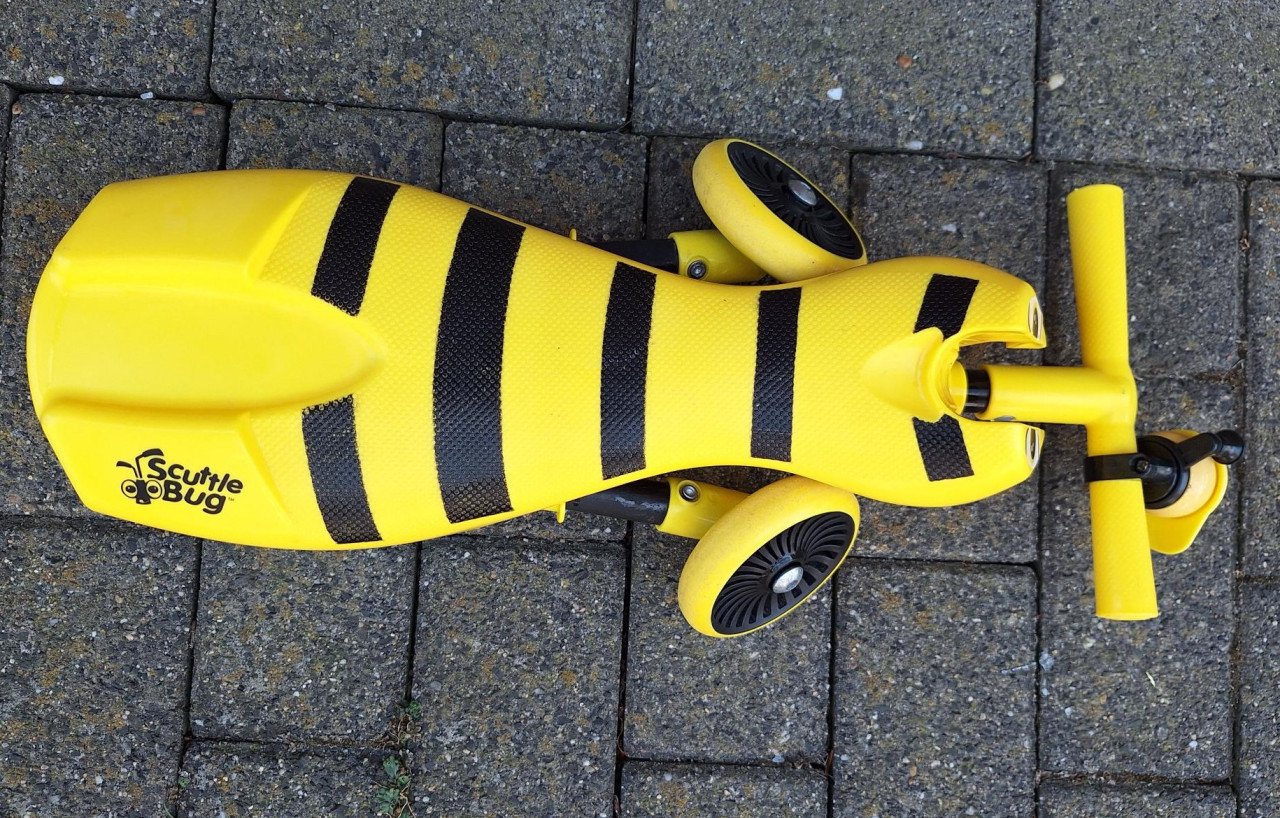 Loopfiets / driewieler Scuttlebug Bumblebee (nieuw € 38,00)