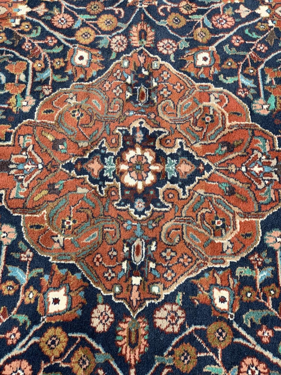 🤎Schitterend Sfeervol Handgeknoopt Vintage Vloerkleed🤎