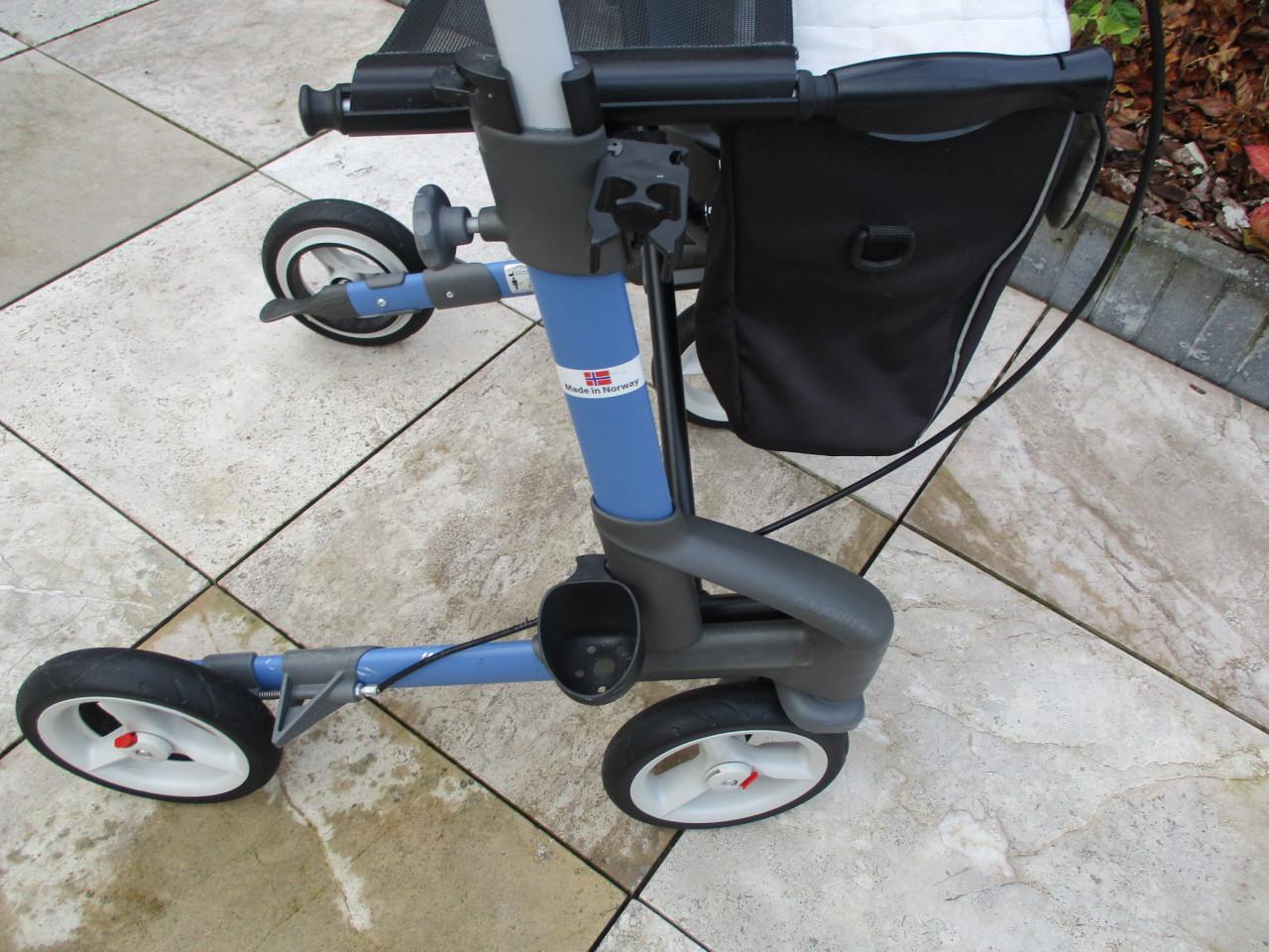 Zgan Topro Troja 5G nieuwste model opvouwbare lichtgewicht rollator met ...