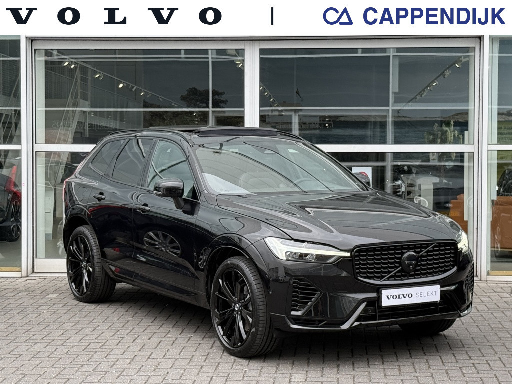 Volvo XC60 t6 398pk recharge black edition ultra dark full options !