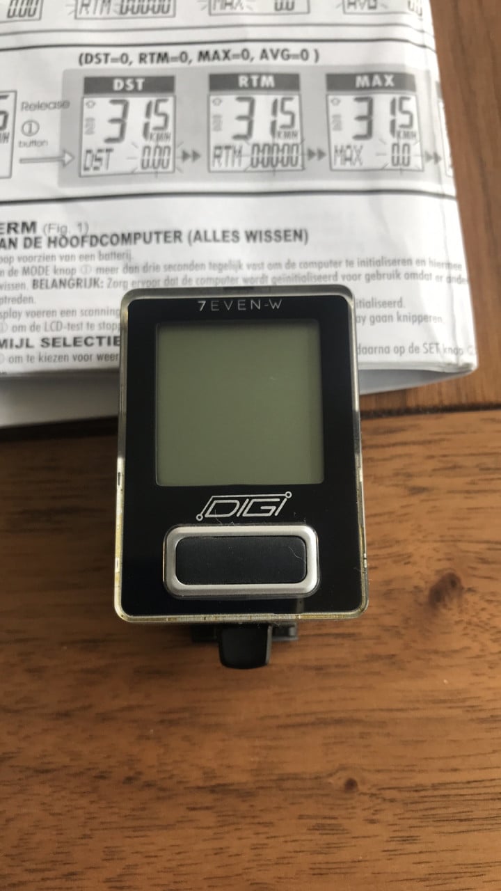 Fietscomputer Pro Digi 7even