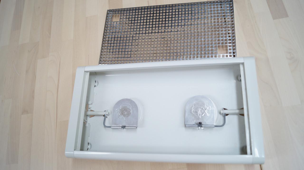 Brabantia 2 pits vintage rechaud met strepen en bloem patroon.