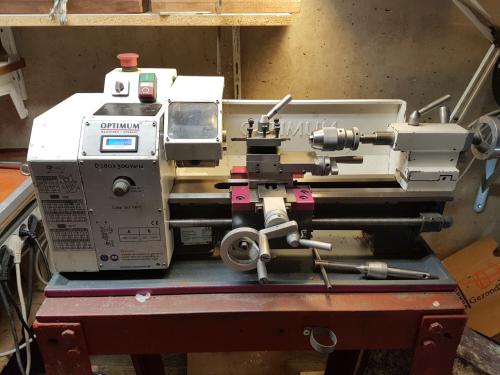 Optimum D180 x 300 Vario draaibank