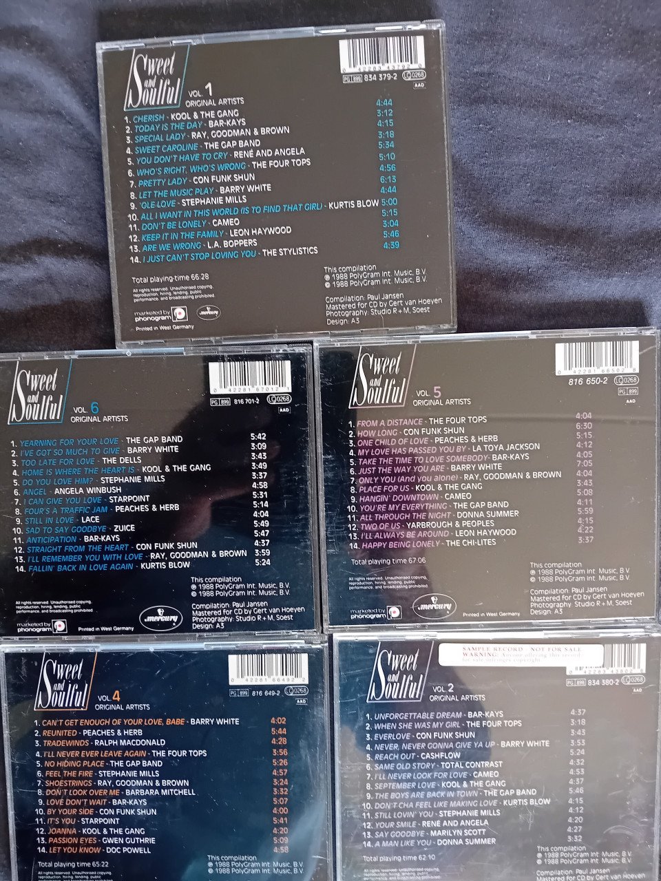 Soul cd's