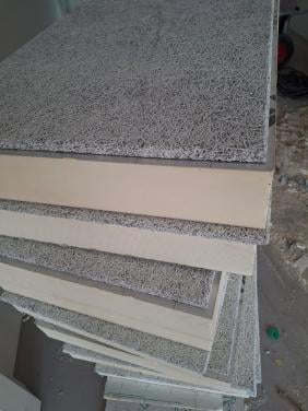 10 PIR isolatieplaten met houtwolcementplaat 20mm