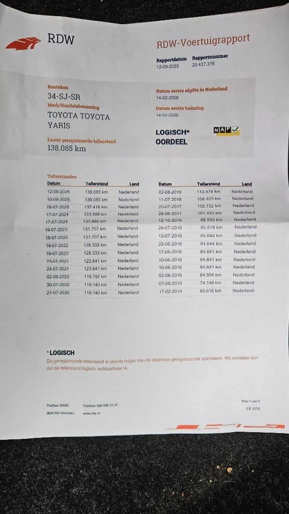 Toyota Yaris 1.3 vvti sol 5drs airco / nl auto / nap