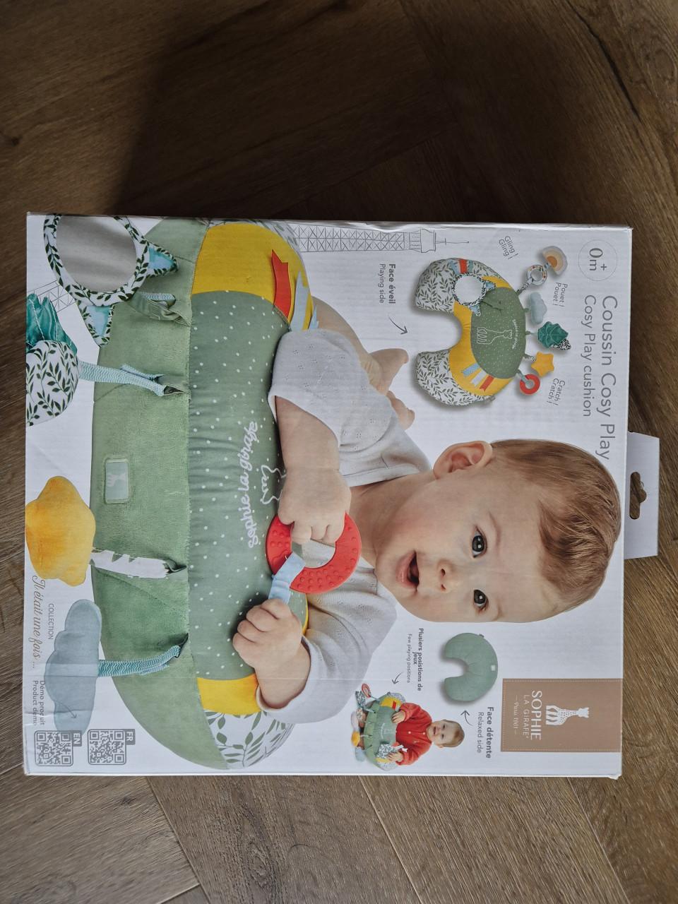 Speel/zit kussen Sophie la Giraffe