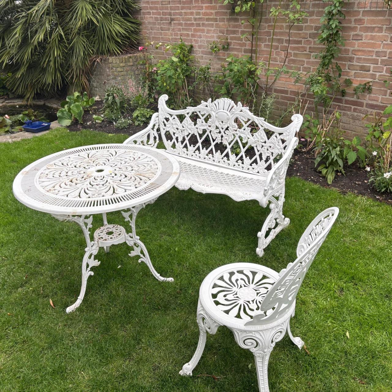 Victoriaanse tuinset
