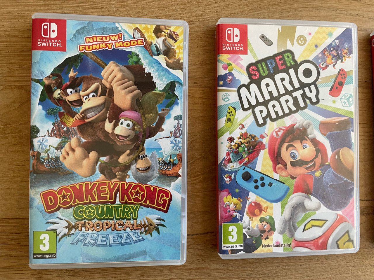 Nintendo Switch compleet met 6 spellen (GERESERVEERD)