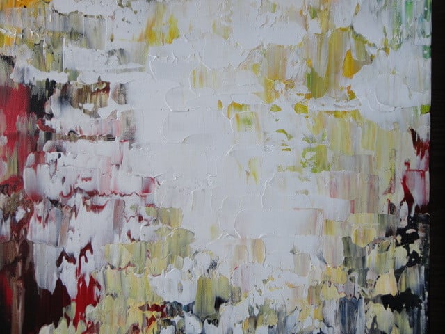 " Valley of Deception " Prachtig Acryl 3 luik 120 cm x 70 cm