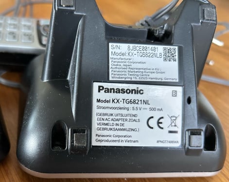 Panasonic huistelefoon