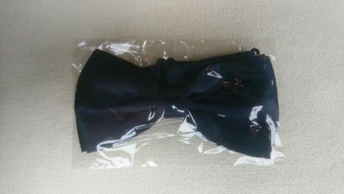 Vlinderdas vlinderstrik donkerblauw - NIEUW