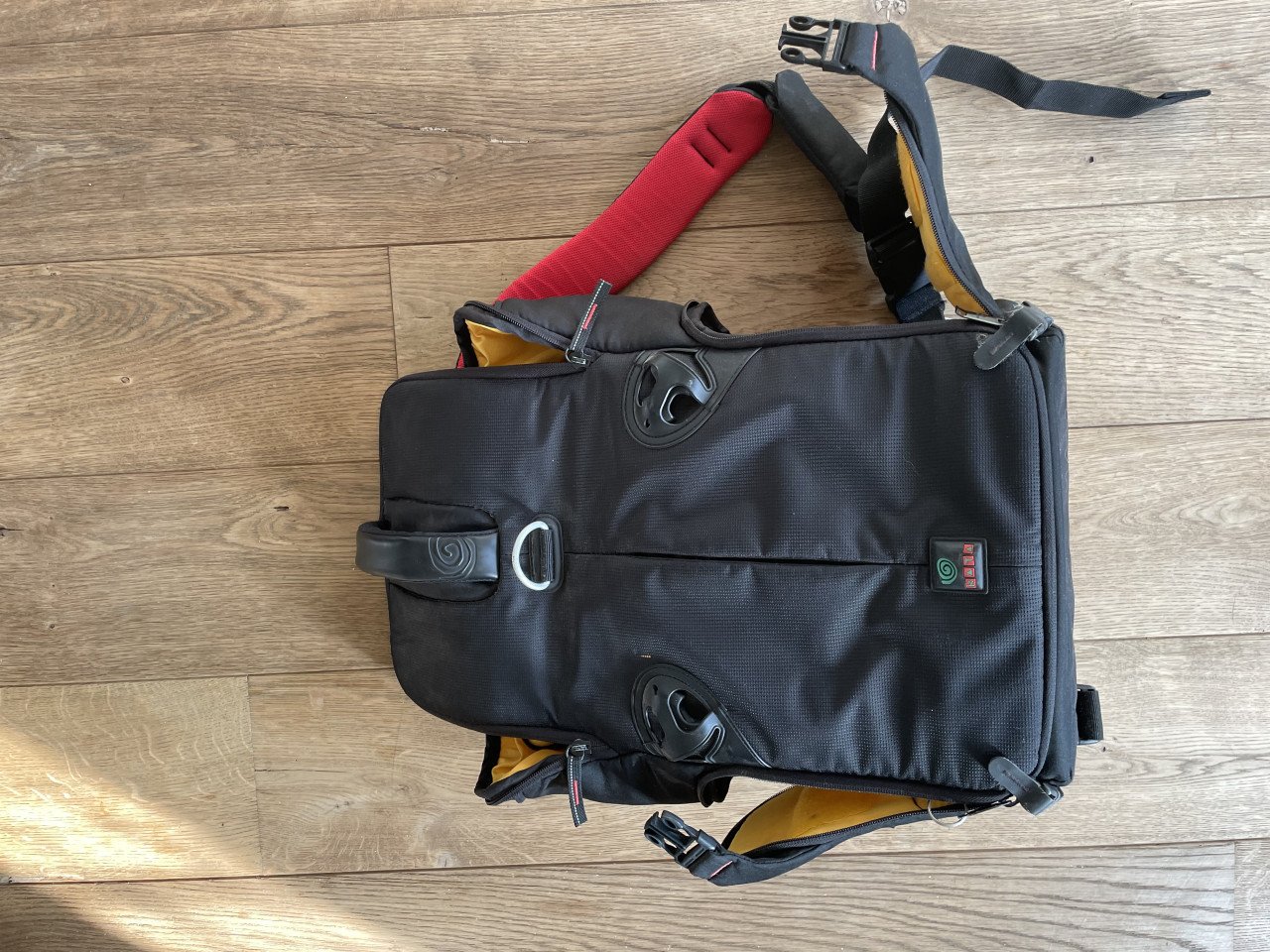 Rugtas voor fotografie