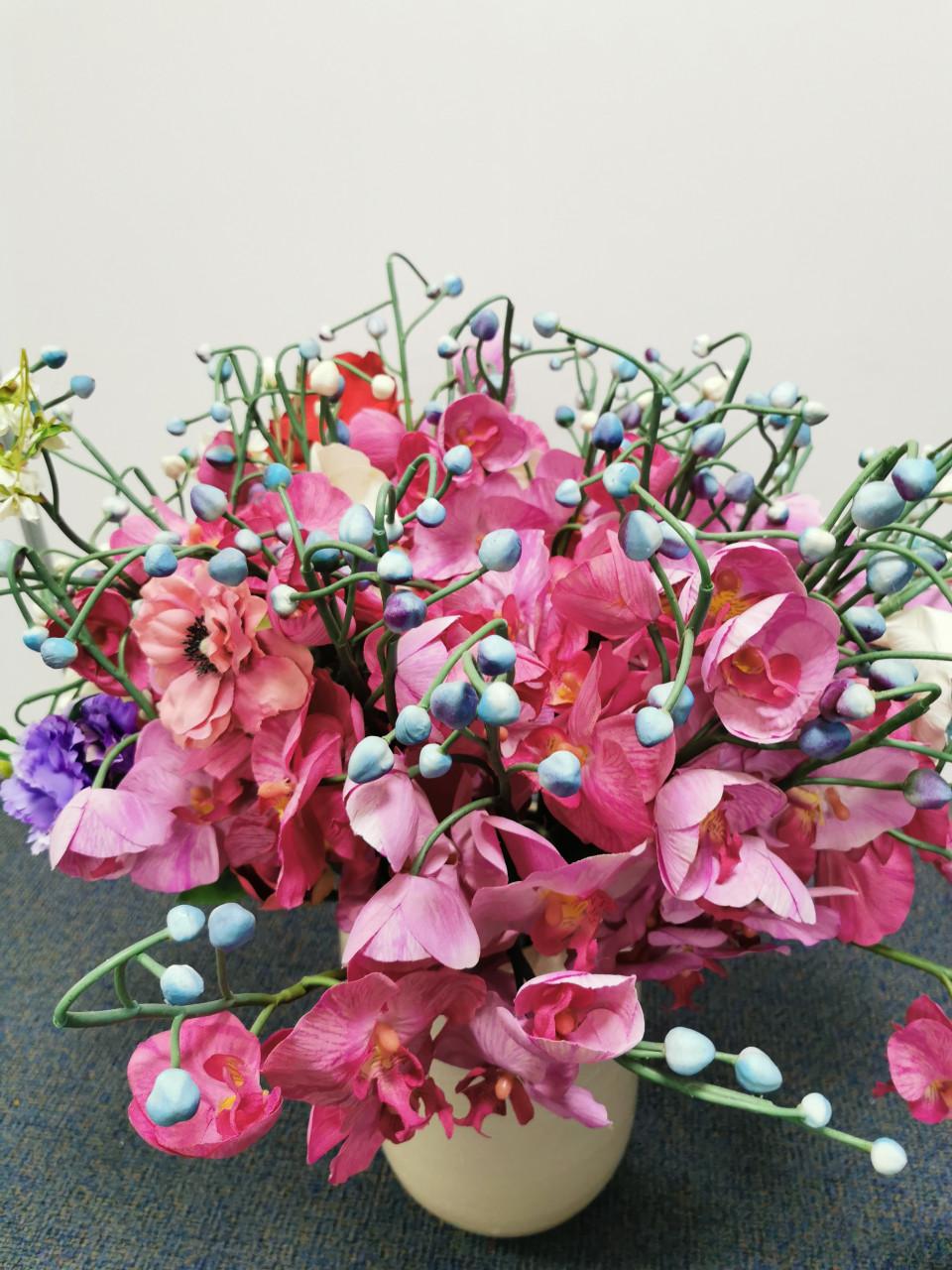 Boeketten kunstbloemen