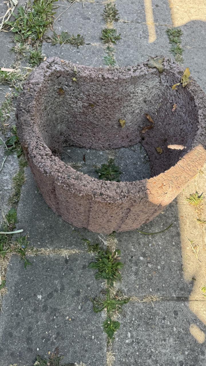 Tuin beton bakjes
