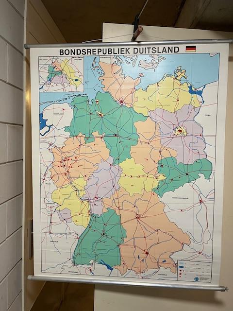 Schoolplaat Bondsrepubliek Duitsland