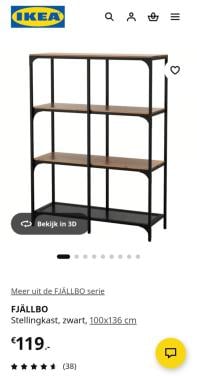 IKEA Fjällbo kasten