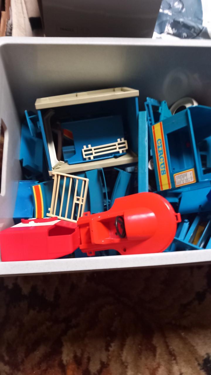 Curver bakken met playmobiel