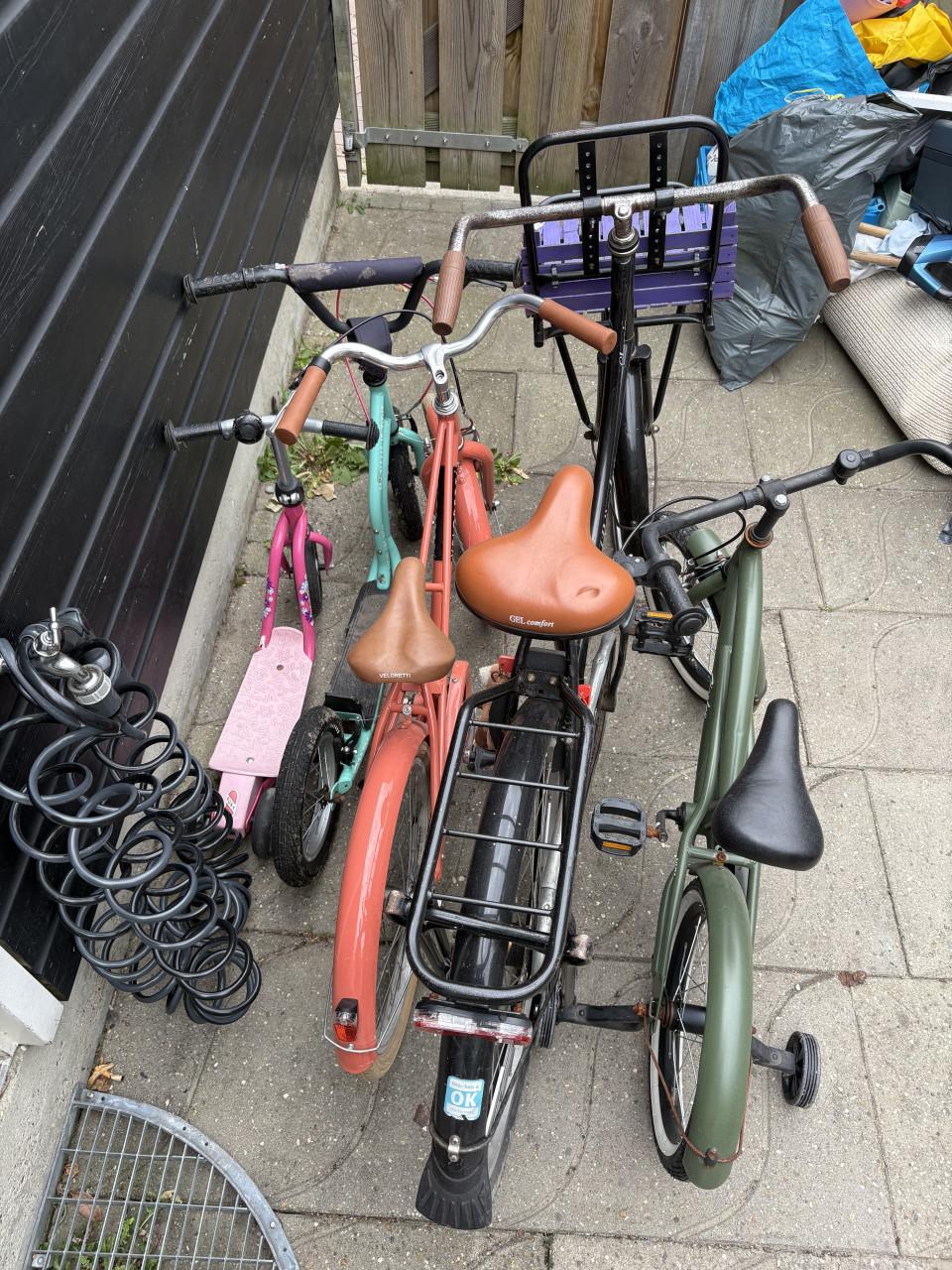 Gebruikte fietsen en stepjes