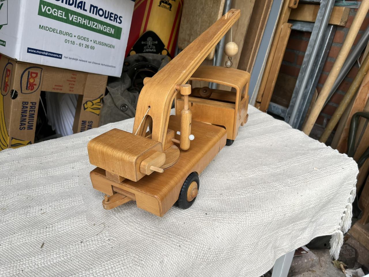 Kraanwagen hout DDR FWF