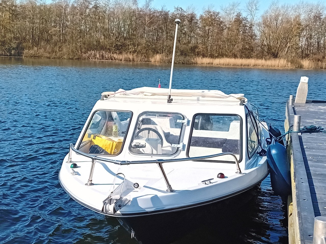 Beekman Alfa 505 * 50pk suzuki * trailer * zeilkap