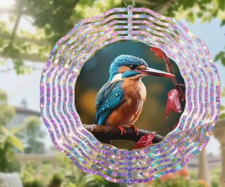 Windspinner ijsvogel