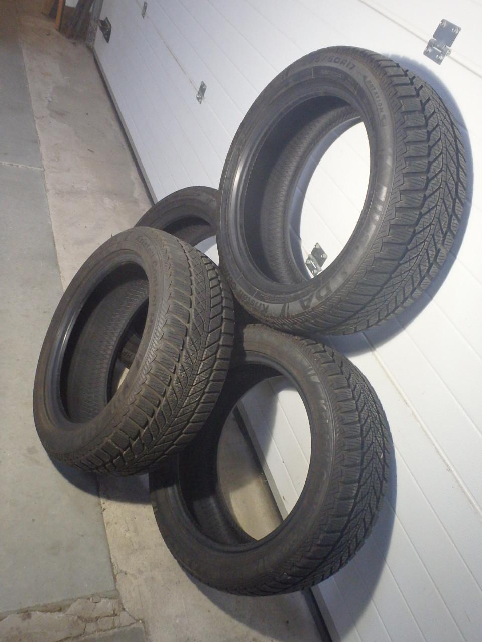 Mooie set FULDA 225/50-17 WINTERBANDEN 6-7mm