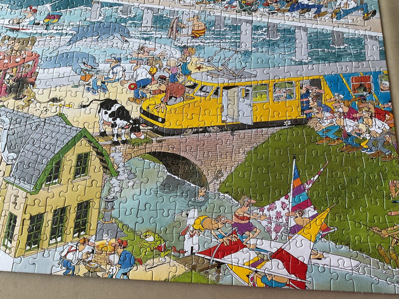 Puzzel JAN VAN HAASTEREN TER LAND, TER ZEE EN IN DE LUCHT