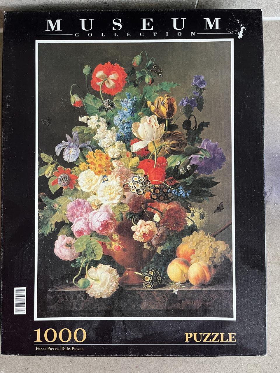 Puzzel van bloemen
