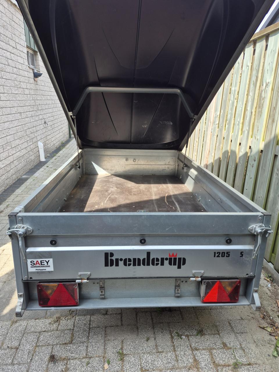 Aanhanger met deksel