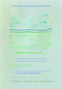 2 tickets Literair café ‘De Geestgronden’ 19 juni 2026