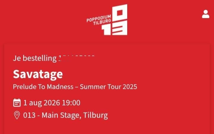 Graag meerijden concert Tilburg v.v. 1 aug.a.s.!