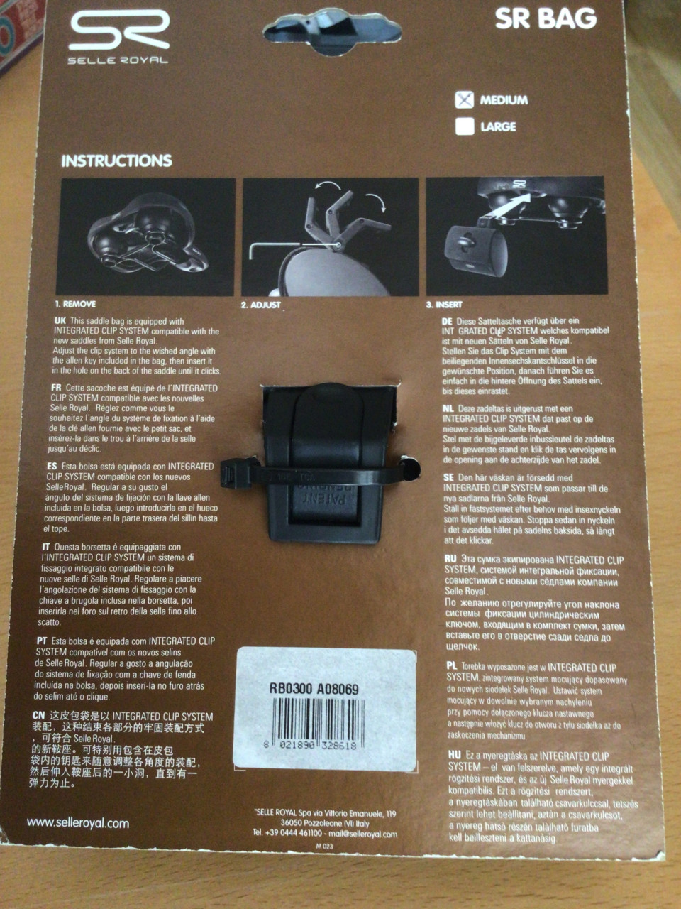 Selle Royal fietstasje