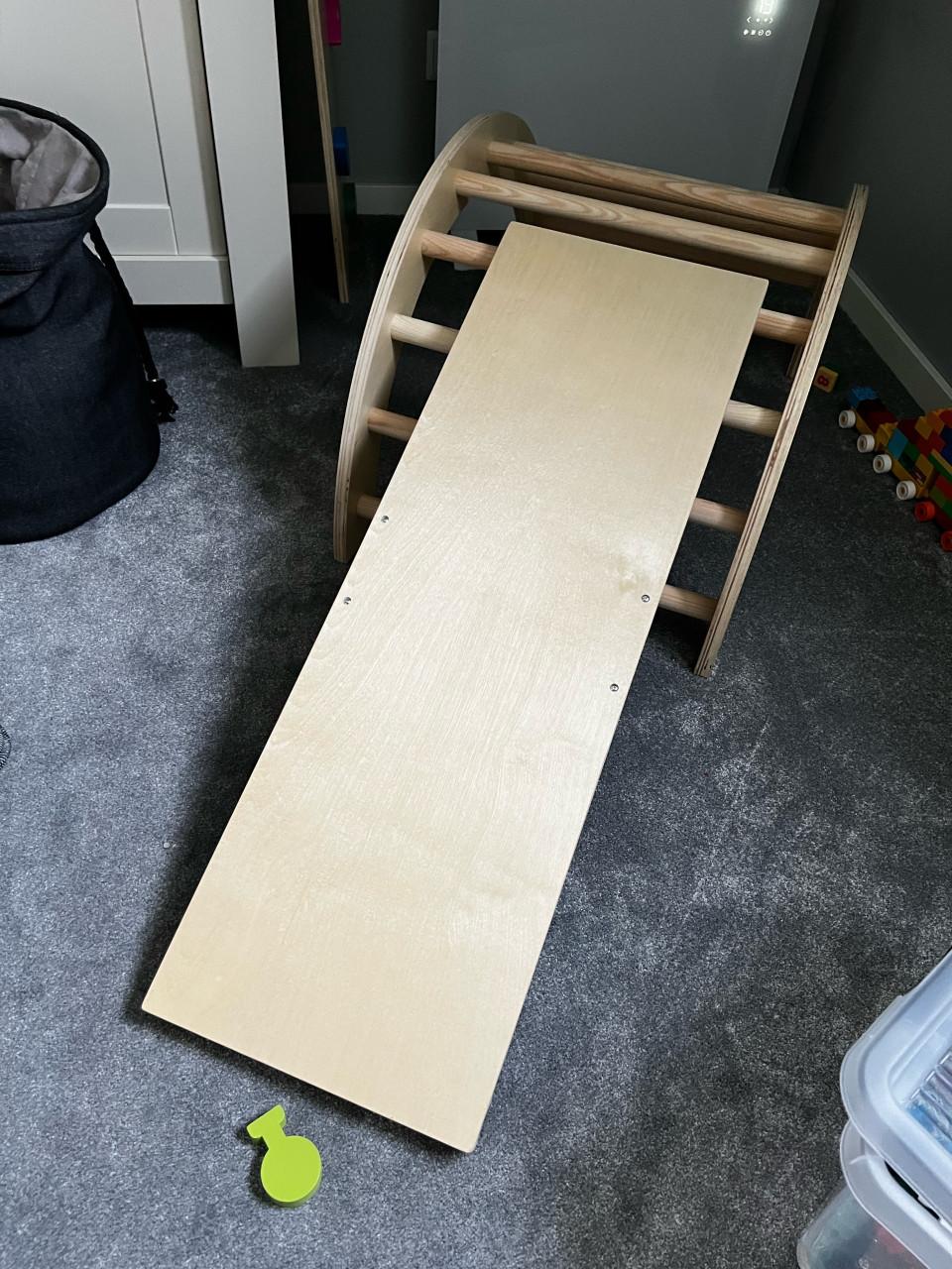 Houten klimrek voor kinderen