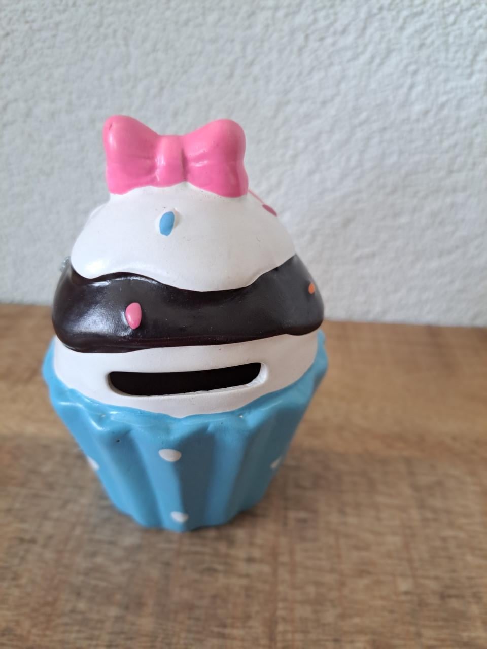 Lief klein cup cake spaarpotje
