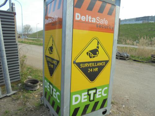 Grote professionele reclame zuil