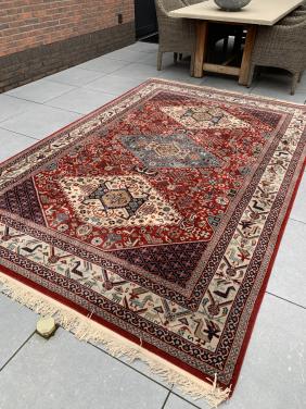 ✨Prachtig Sfeervol Vintage Vloerkleed van Zuiver Scheerwol✨300 bij 200 cm❣️