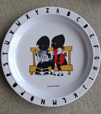 Melamine Bordje: Jip & Janneke/2