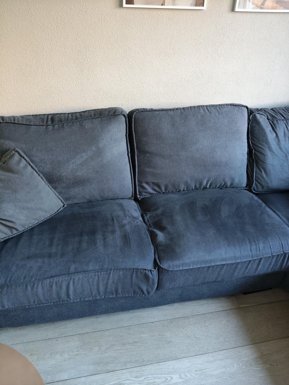 Mooie hoekbank antraciet