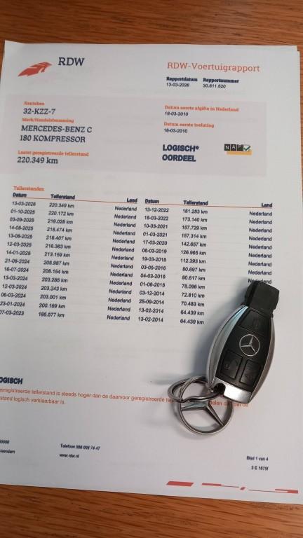 Mercedes-Benz C-Klasse 180 k blueefficiency business edition elegance