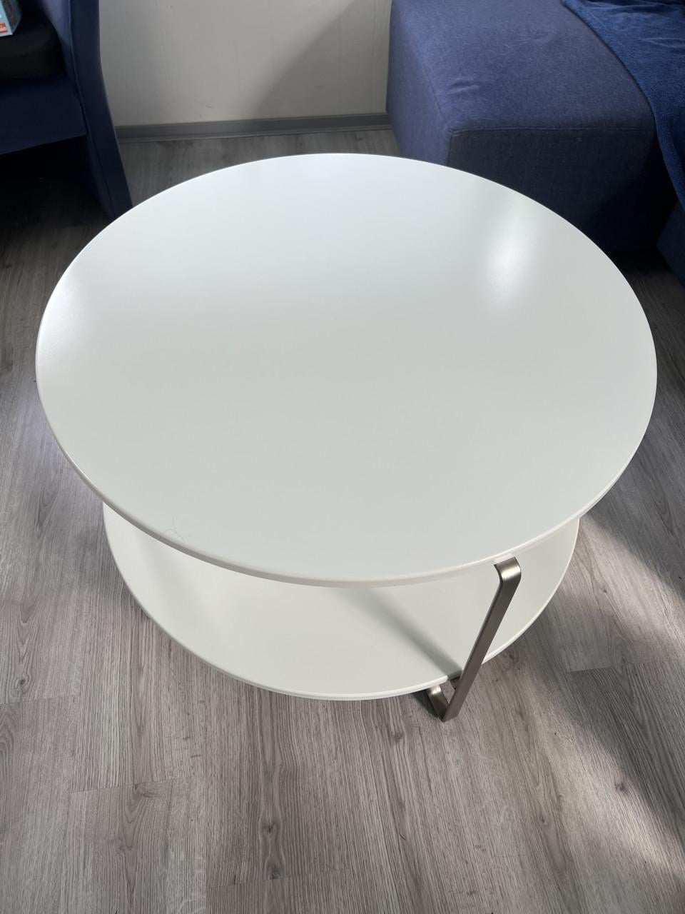 Salontafel wit rond