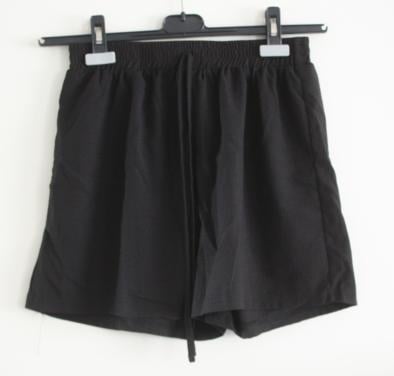 Zwarte korte broek maat s-36